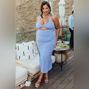 Luca MIDI Dress periwinkle